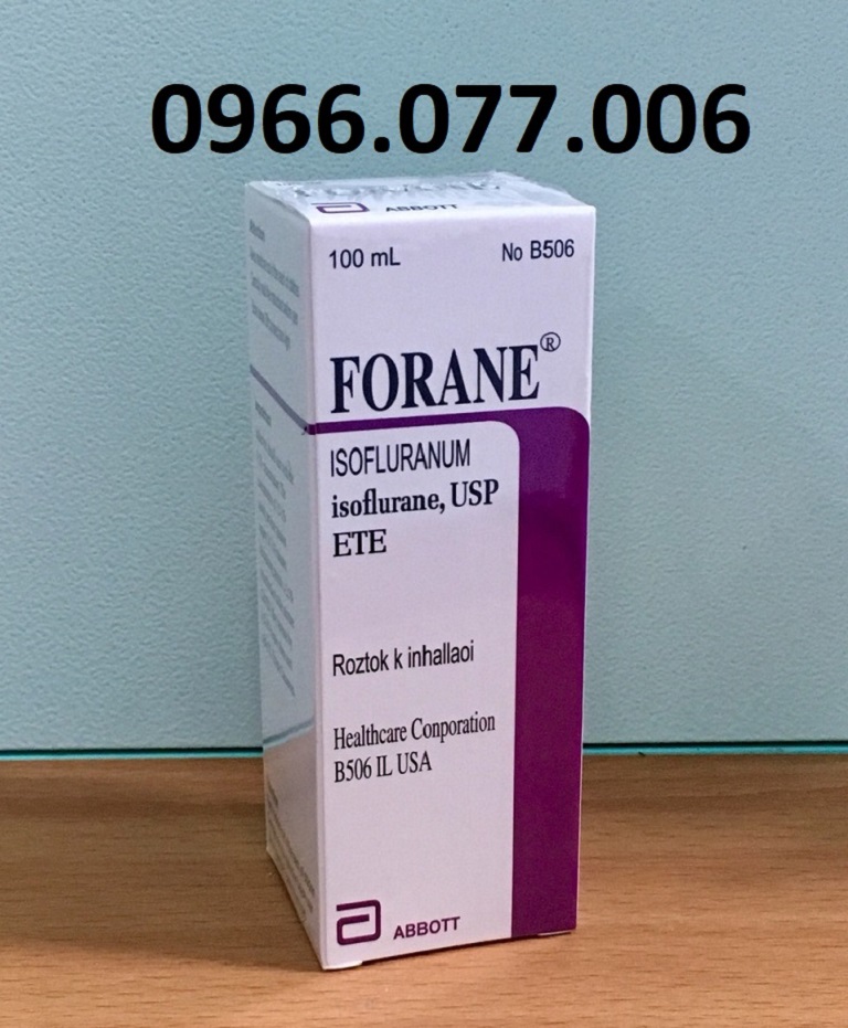 Forane - một loại thuốc ngủ dạng xịt
