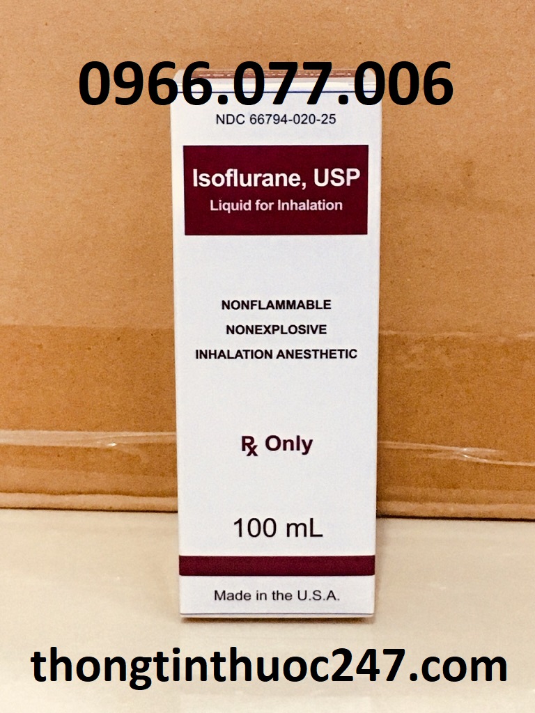Thuốc mê dùng bằng đường thở Isoflurane