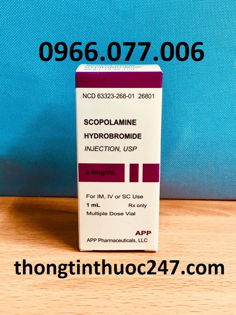 Thận trọng khi dùng thuốc Scopolamine