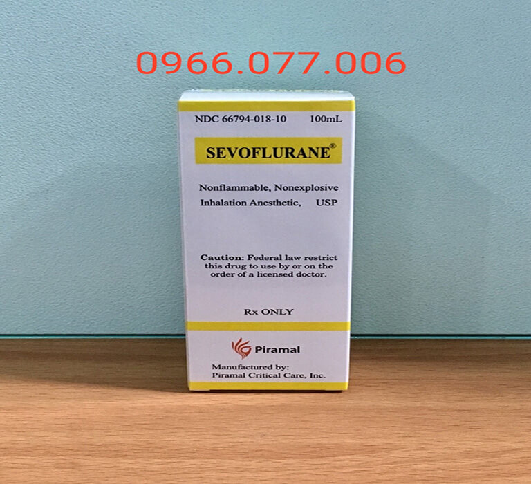 Thuốc mê Sevoflurane dạng khí hiệu quả cao