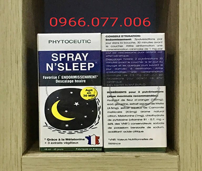 Spray N'Sleep thuốc ngủ hiệu quả cao 