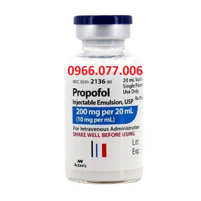 Thuốc mê Propofol