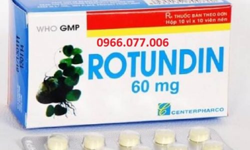 Thuốc Ngủ Rotundin 60mg: Thành Phần, Liều Dùng, Giá Thuốc?