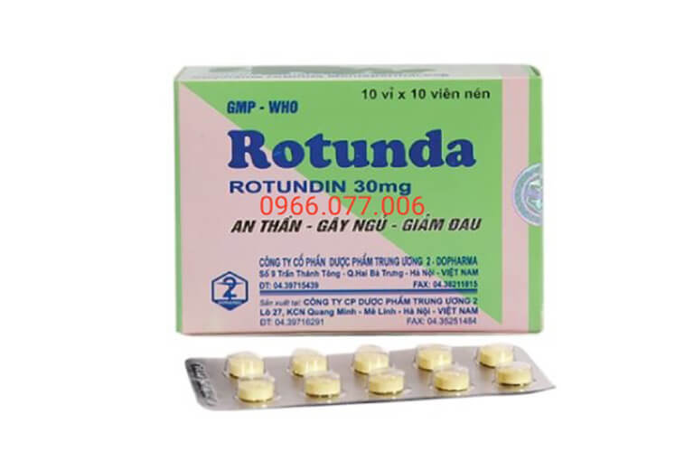 Thuốc ngủ liều nhẹ Rotunda