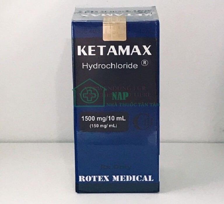 Thuốc mê nước Ketamax chính hãng dùng điều trị mất ngủ, khó ngủ. 